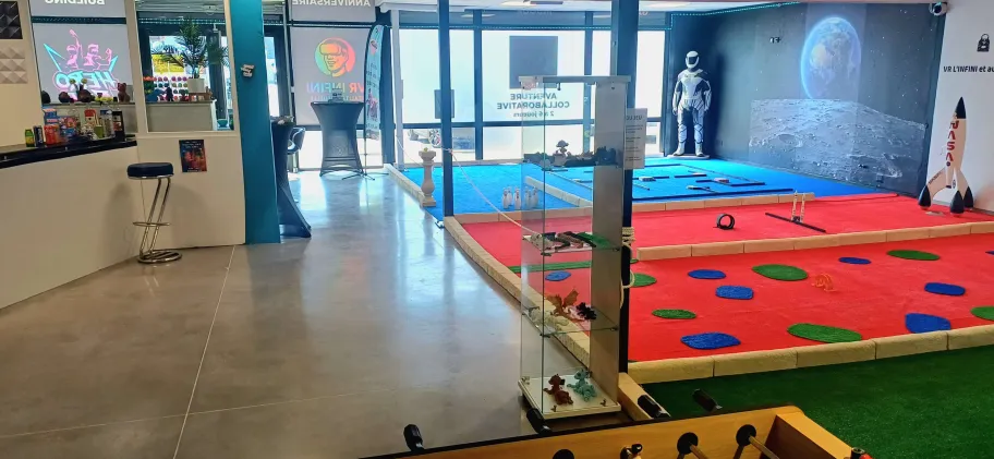 Mini-golf indoor VR INFINI à Roquebrune-sur-Argens, proche Fréjus et Draguignan