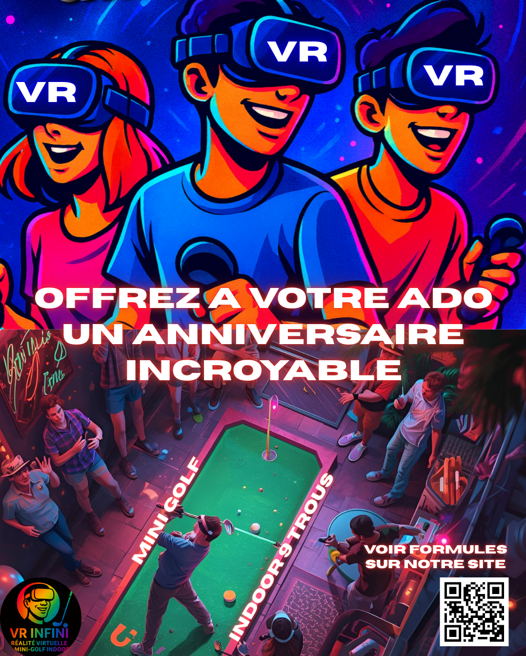 Anniversaire chez VR INFINI