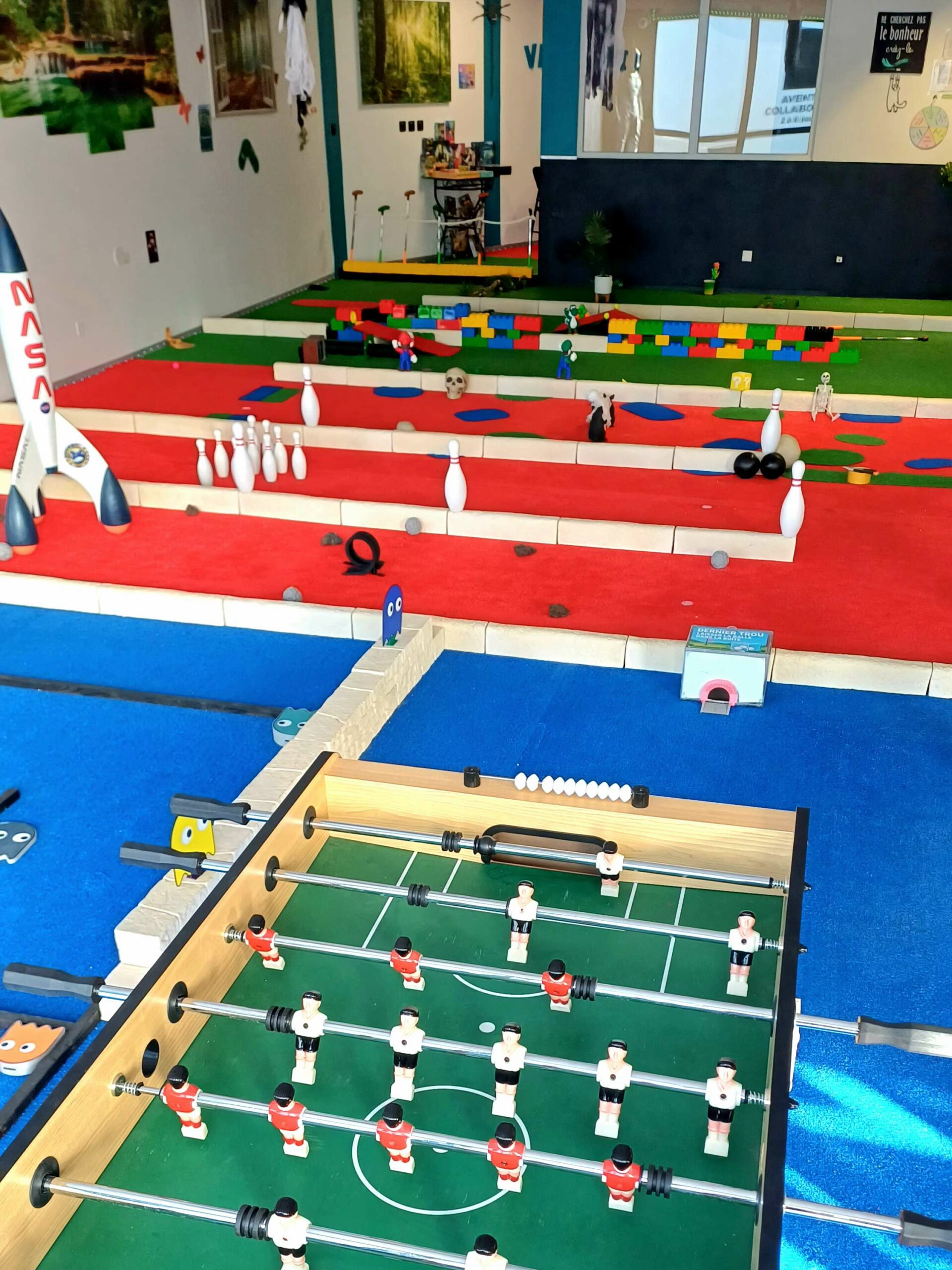 Ambiance mini-golf VR INFINI