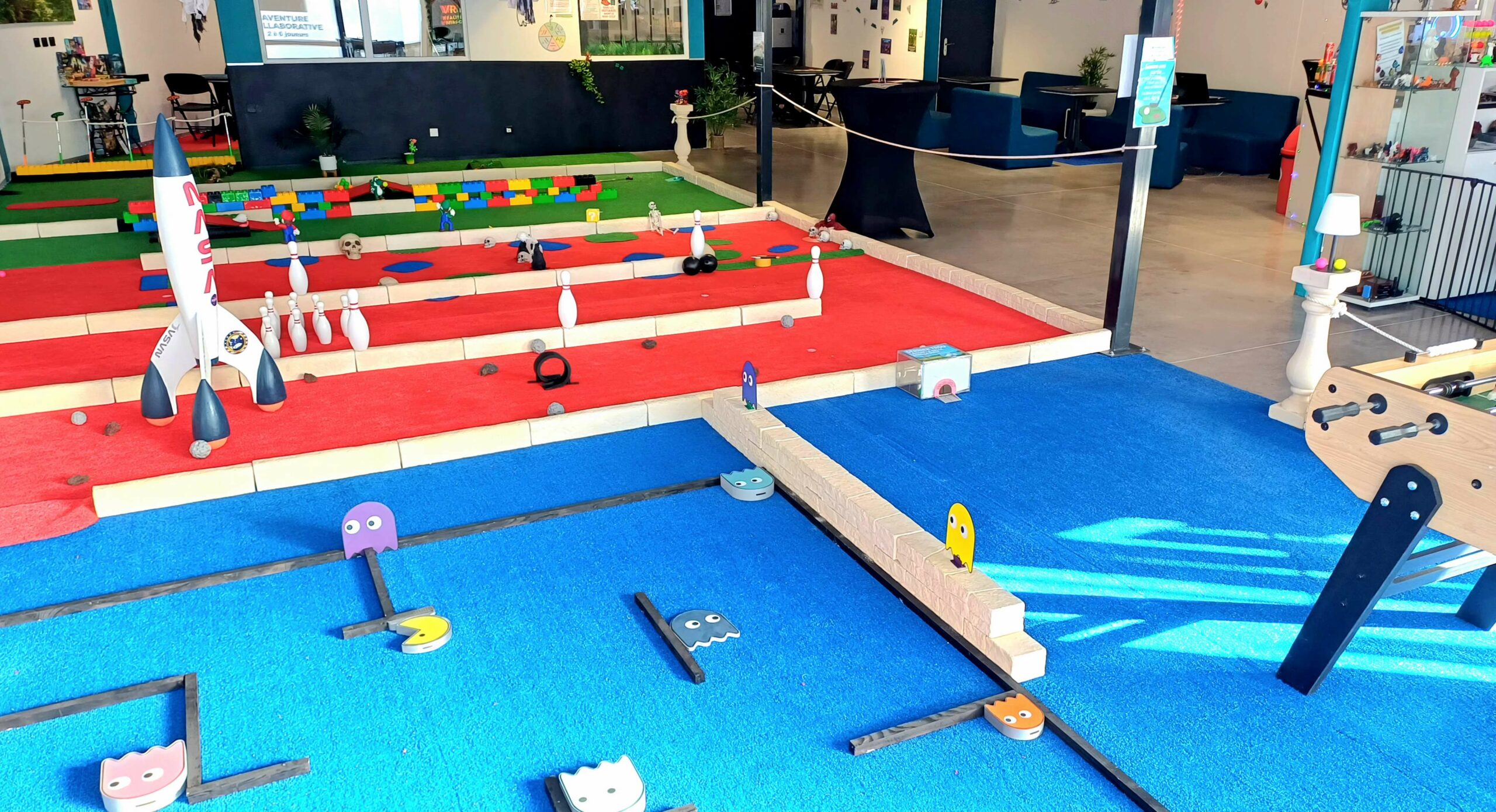 Mini-golf indoor VR INFINI à Roquebrune-sur-Argens