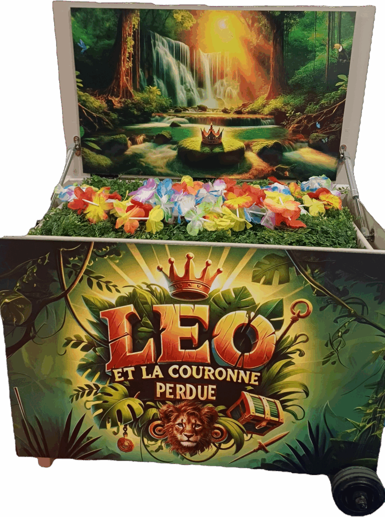 Escape game enfants Léo et la Couronne Perdue à Roquebrune-sur-Argens