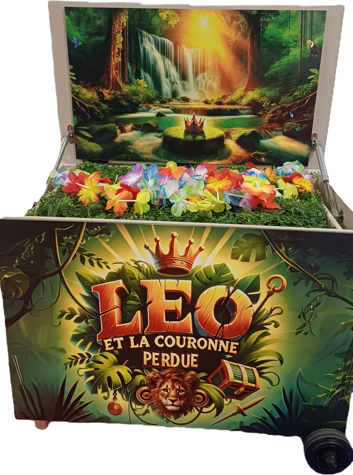 Escape game enfants - chasse au trésor : Léo et la couronne perdue