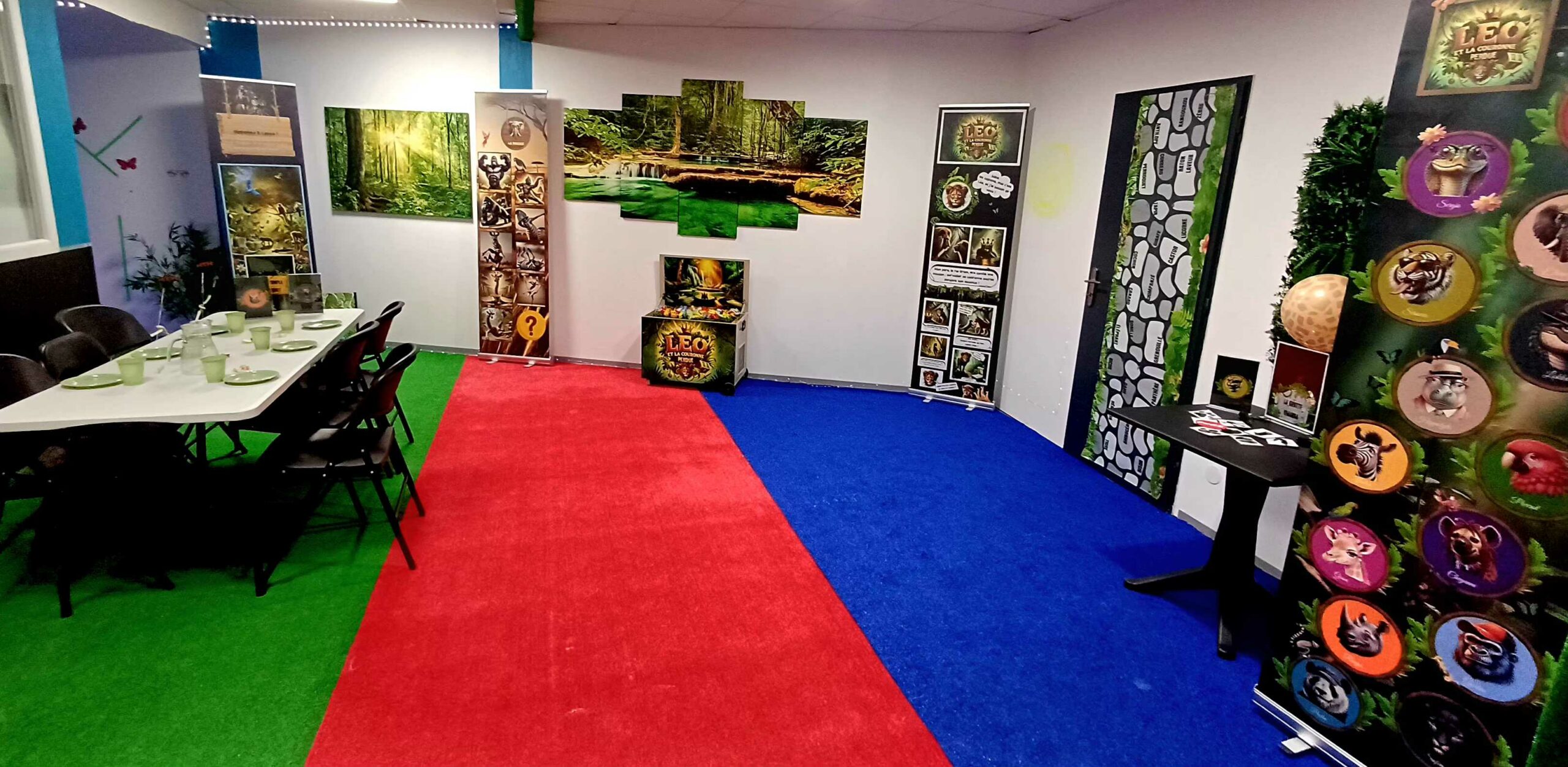 Escape game enfants - chasse au trésor : Léo et la couronne perdue – thème jungle (5-8 ans) – durée 1 heure