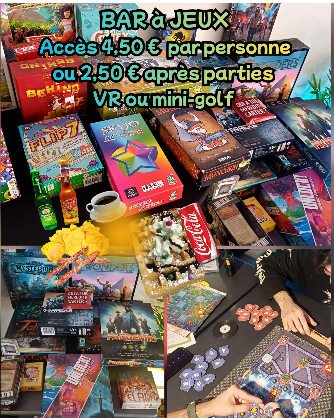 Bar à jeux de société VR Infini Roquebrune-sur-Argens