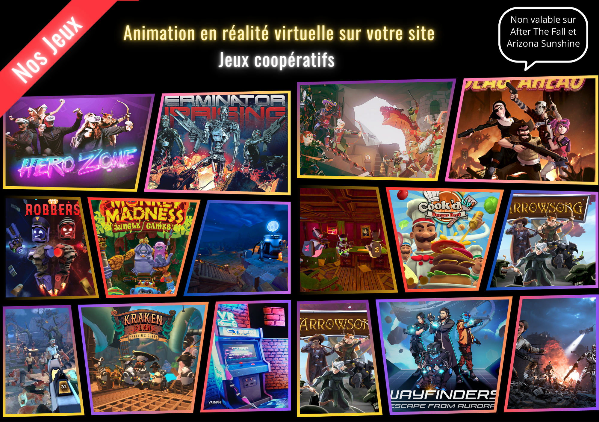 Jeux VR et Escape Games VR Infini Roquebrune-sur-Argens