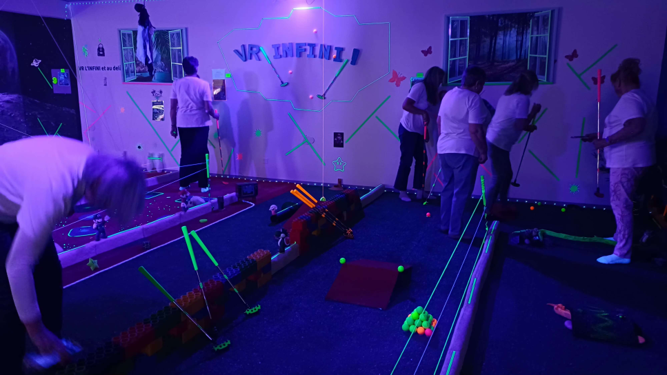 Mini Golf Indoor team building