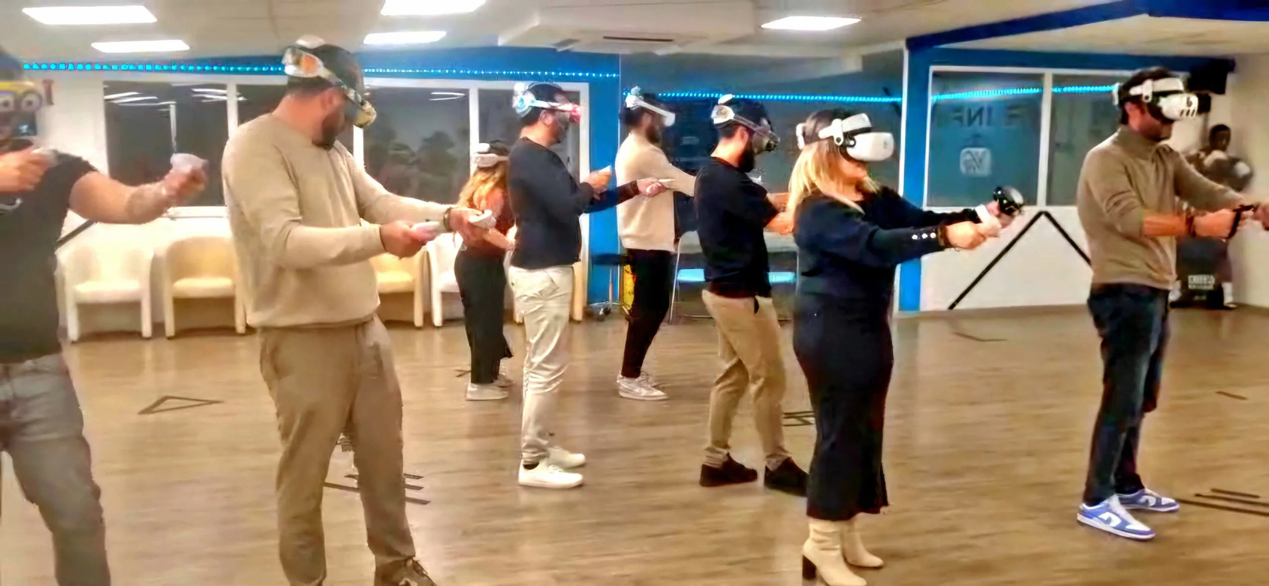 Animation VR Infini installée lors d'un événement