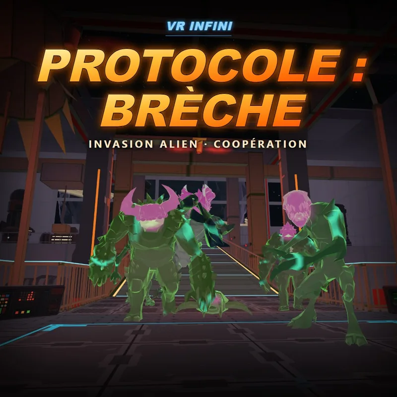 PROTOCOLE : BRÈCHE, jeu VR exclusif VR Infini, bientôt disponible
