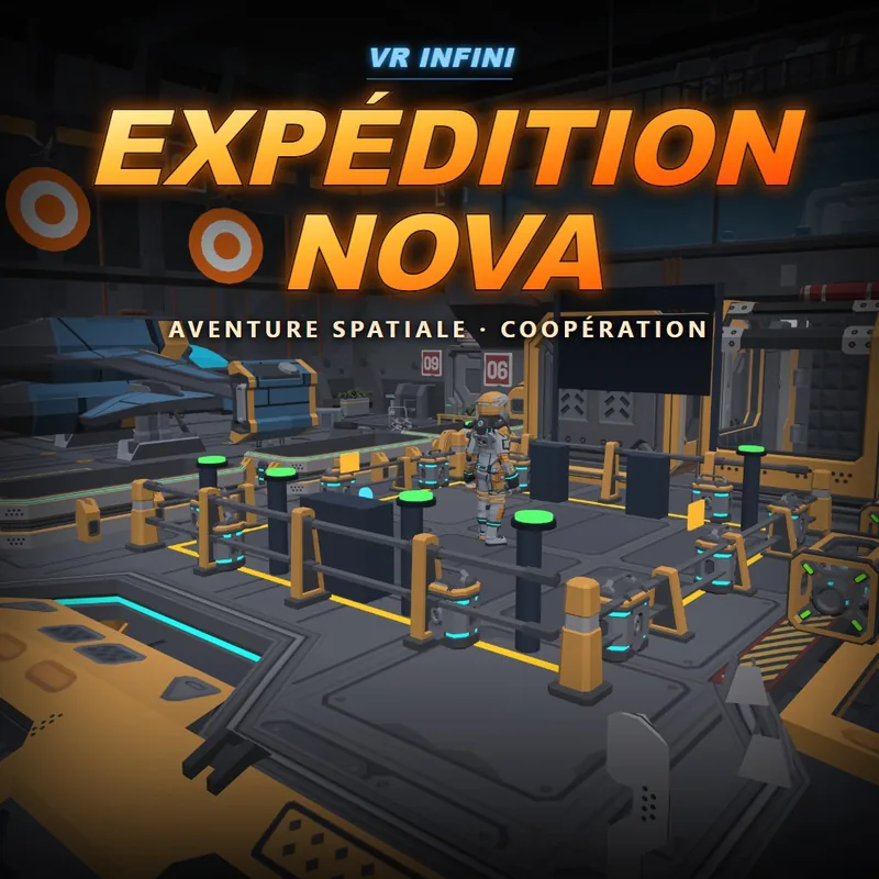 EXPÉDITION NOVA, jeu VR exclusif VR Infini : aventure spatiale en coopération